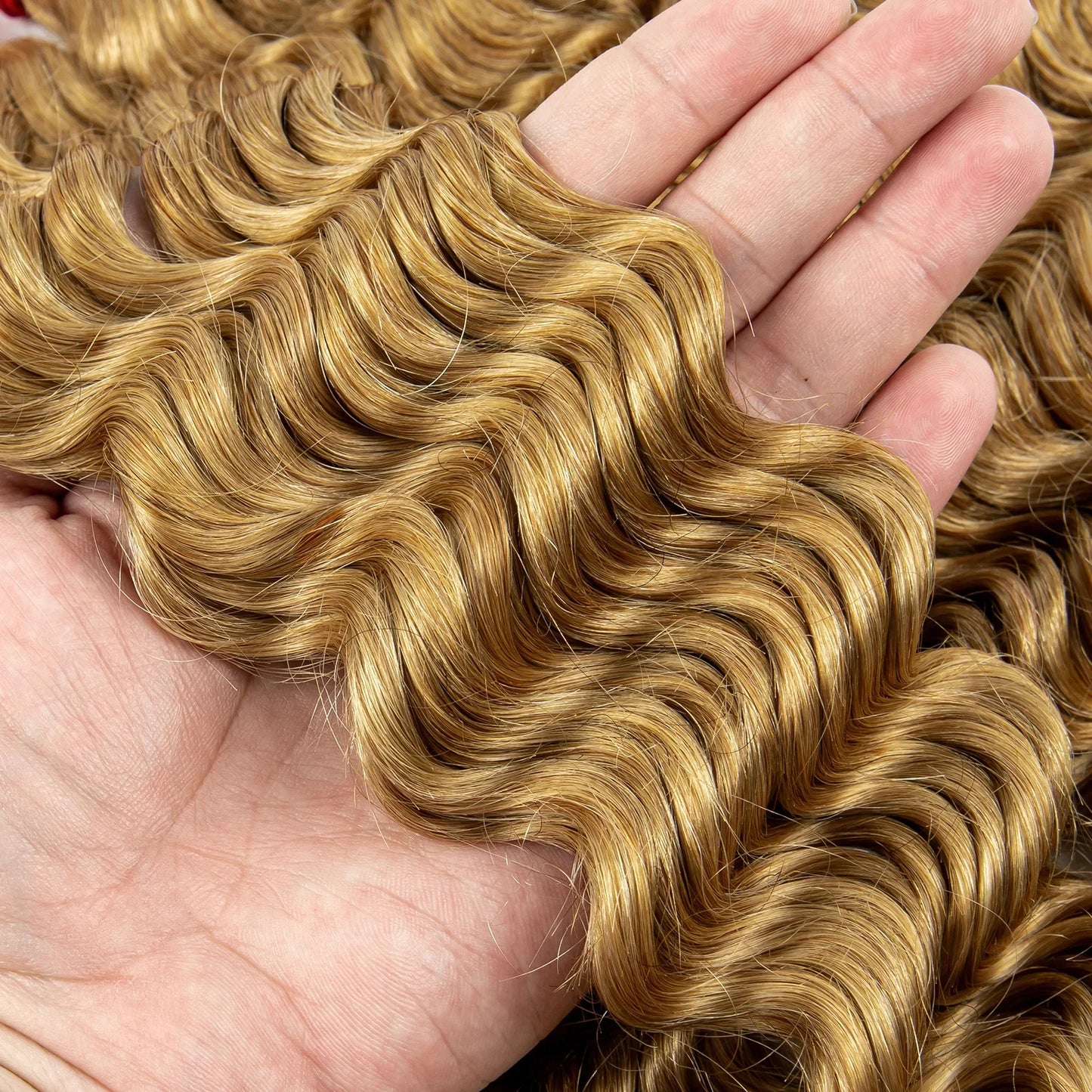 Water Wave 100% Human Hair Bulk for Boho Braiding Remy Hair Unprocessed Human Hair Curly Bundles Hair Bulk Extensions No Weft