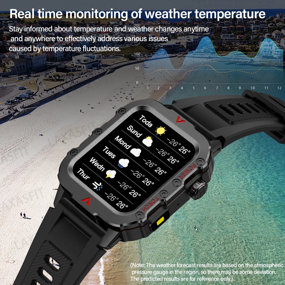 Outdoor Military Men's Smart Watch