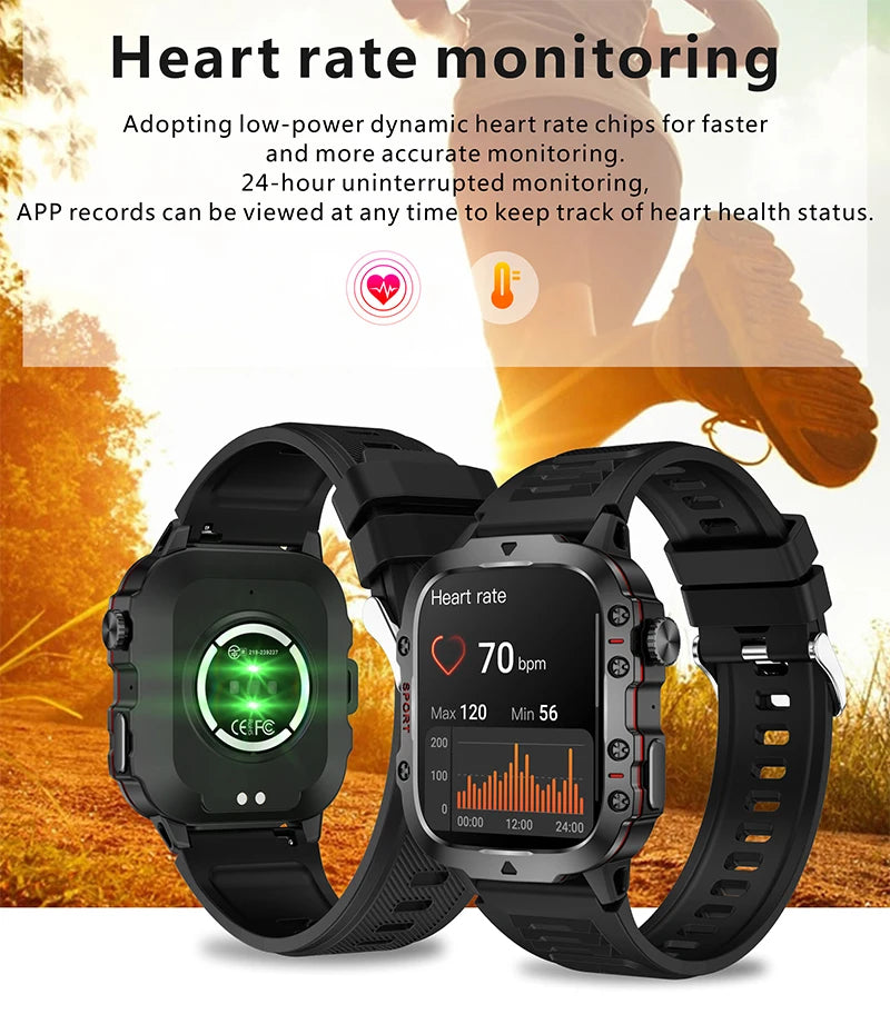 Xiaomi Military Smart Watch Men 2024