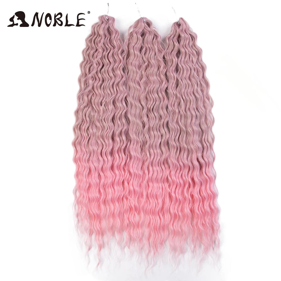 Synthetic Braid Hair Deep Wave Braiding Hair Extension