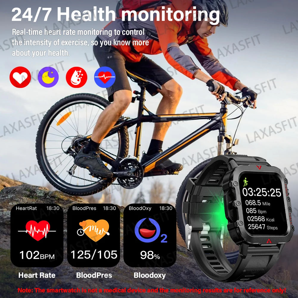 Outdoor Military Men's Smart Watch