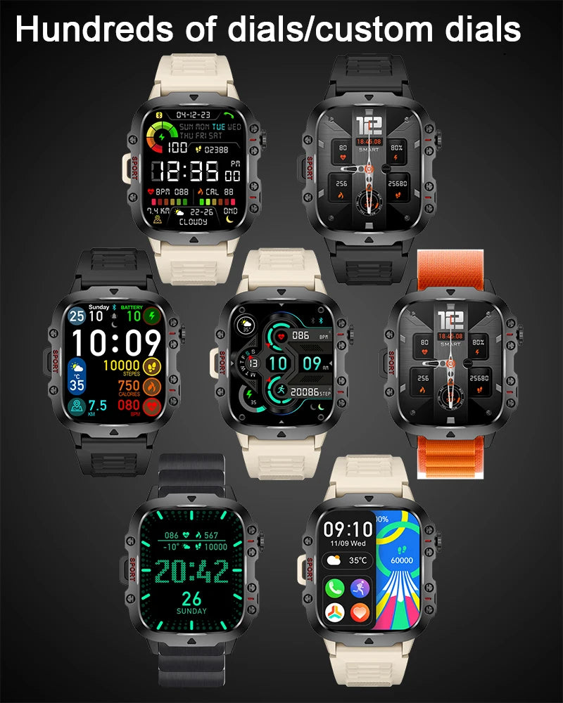 Xiaomi Military Smart Watch Men 2024